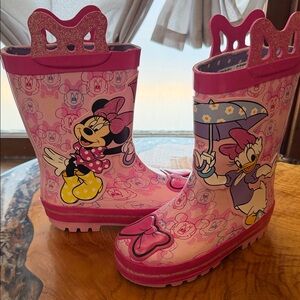 Disney Pink and Purple Polka Dot Boots